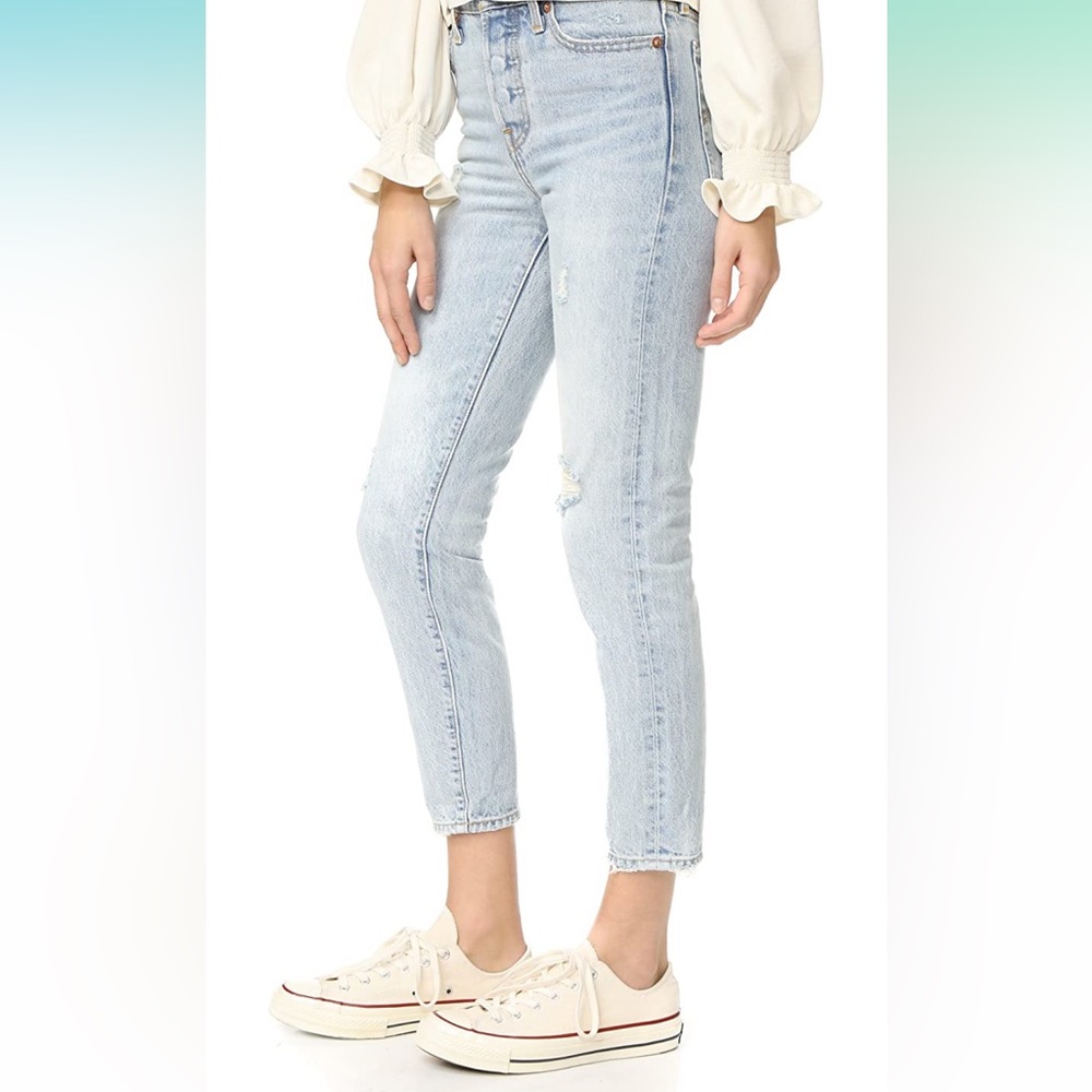 Levi’s Wedgie Icon Selvedge in Desert Delta